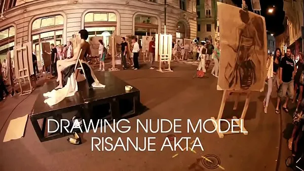 YouTube - DRAWING NUDE MODEL RISANJE AKTA 클립 영화 표시