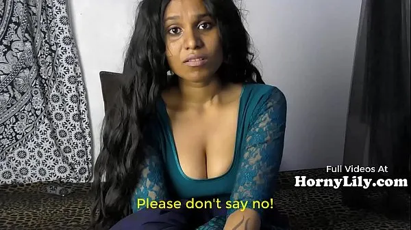 Bored Indian Housewife begs for threesome in Hindi with Eng subtitles Klip Filmi göster