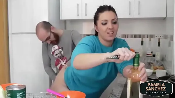 Show Fucking in the kitchen while cooking Pamela y Jesus more videos in kitchen clips Movies