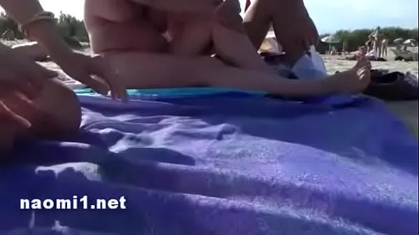 Vis public beach cap agde by naomi slut klip Film