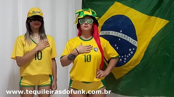 Näytä Débora Fantine and Tequileira Misteriosa dancing Funk from the Brazilian Anthem leikettä elokuvat