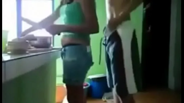 แสดง Husband leaves and wife gives it to his friend in the kitchen คลิป ภาพยนตร์