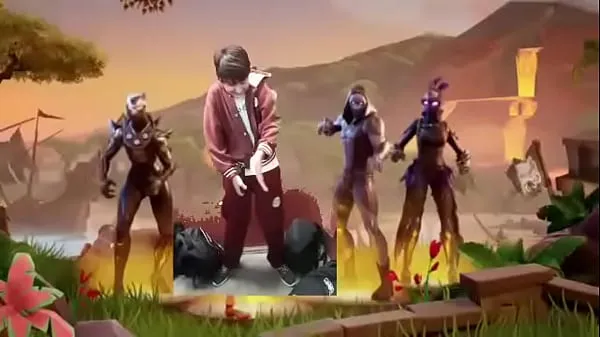 Εμφάνιση Minatinha dancing fortnite to the sound of the crowd κλιπ Ταινιών