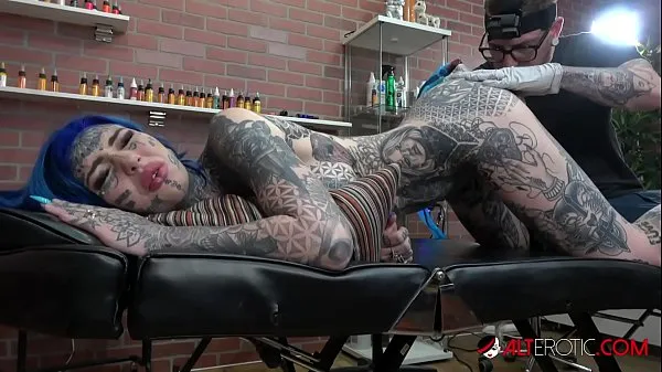 Toon Amber Luke gets a asshole tattoo and a good fucking clips Films