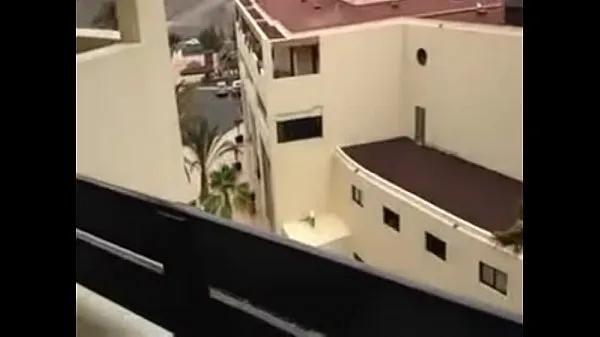 Visa Greek fuck in balcony klipp filmer