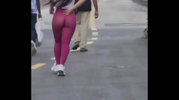 Show Married almost naked on the street in transparent leggings Luana Kazaki clips Movies