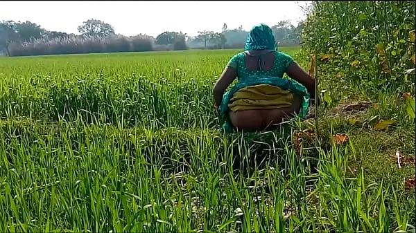 Hiển thị Rubbing the country bhaji in the wheat field clip Phim