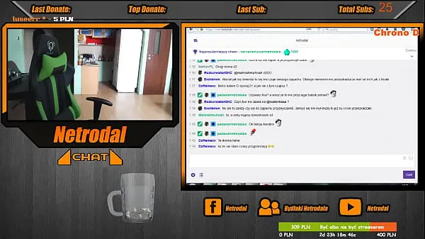 Tunjukkan gamer pelado em live - esqueceu de colocar a calça klip Filem