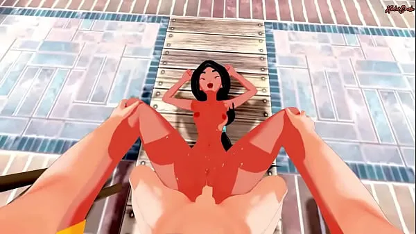 Hiển thị Princess Jasmine swallows your cum and gets fucked from your POV clip Phim