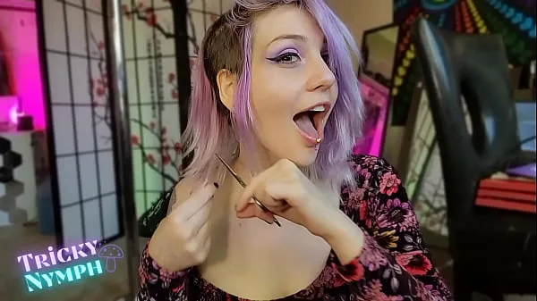 Tricky Nymph Shaves Her Head (Preview کلپس موویز دکھائیں
