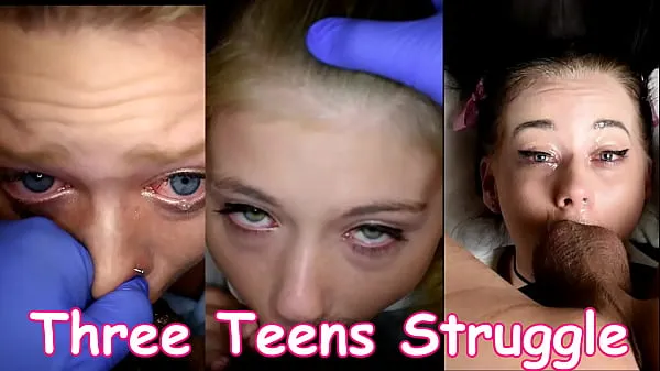 Toon Teenage girls struggle with deepthroating dirty old man for the first time clips Films