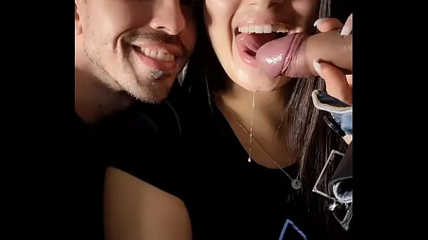 Visa Wife with cum mouth kisses her husband like Luana Kazaki Arthur Urso klipp filmer