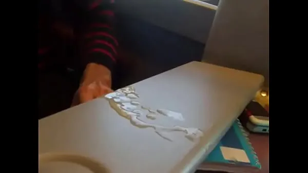 Toon amateur cumming a lot on the train clips Films