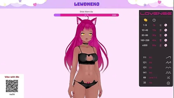 Mostrar VTuber LewdNeko Cumback Stream Dildo Parte 1 clipes Filmes