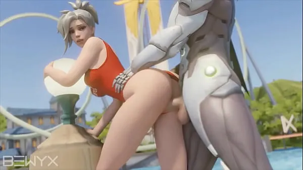 Afficher Overwatch Mercy 14 SFM & Blender Compilation porno hentai 3D clips Films