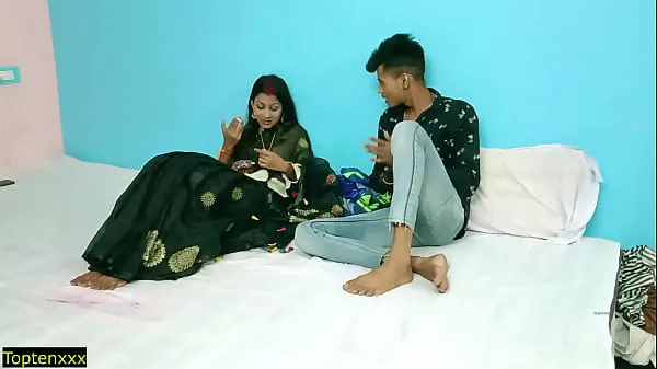 Visa 18 teen wife cheating sex going viral! latest Hindi sex klipp filmer