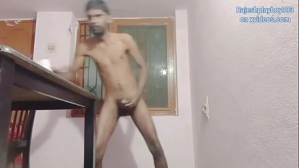 Rajeshplayboy993 masturbating his big cock and cumming in the glass Klip Filmi göster