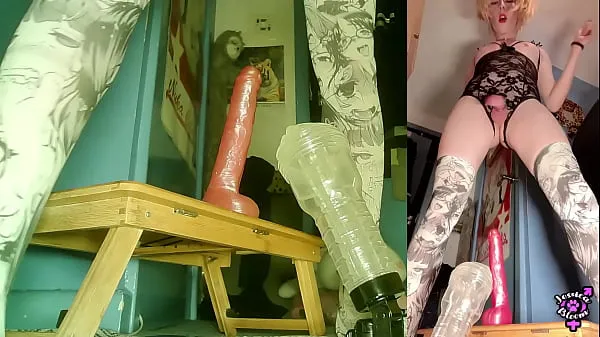 Show Fucking Fleshlight & Dildo Together With Cumplay Jessica Bloom clips Movies