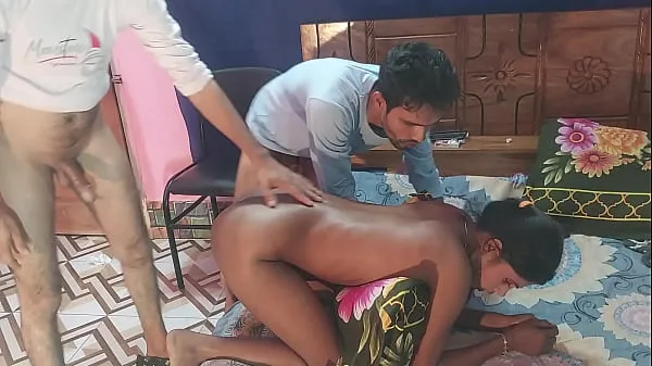 First time sex desi girlfriend Threesome Bengali Fucks Two Guys and one girl , Hanif pk and Sumona and Manik 클립 영화 표시